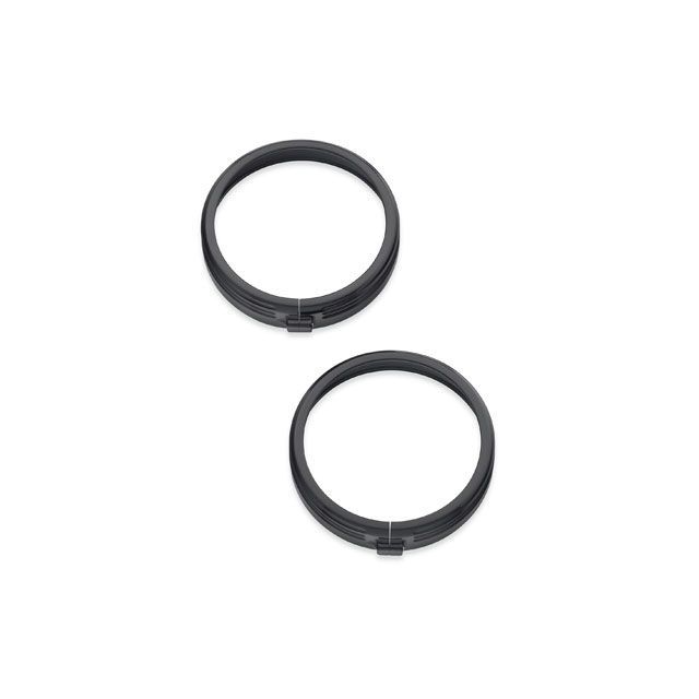 ハーレーダビッドソン ソフテイル 4 in. Defiance Auxiliary Lamp Trim Rings HARLEY-DAVIDSON