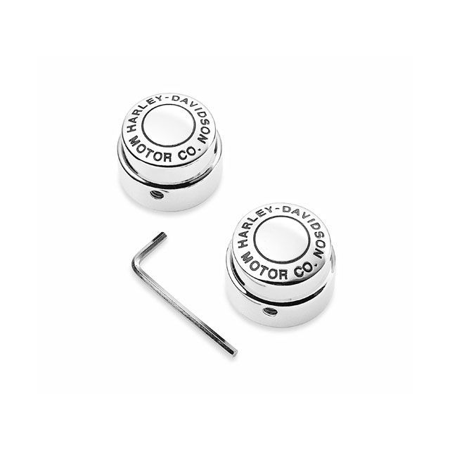 ハーレーダビッドソン ソフテイル Harley-Davidson Motor Co. Front Axle Nut Covers HARLEY-DA…