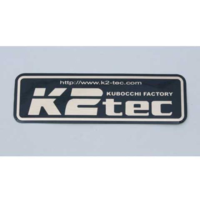 ケイツーテック ステッカー カラー ブラック サイズ S K2-tec 日用品