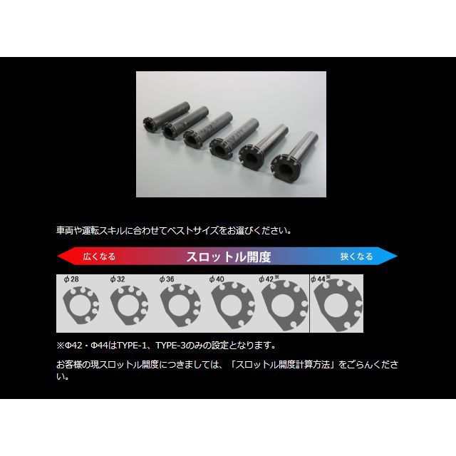 アクティブ 汎用 TMRキャブレター専用スロットルキット TYPE-2 巻取φ28 ホルダーカラー ガンメタ ワイヤー メッキ金具/1050mm A…の通販は