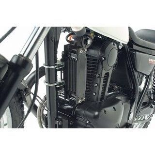 アクティブ 250TR OILクーラーステーSET ストレート 4.5-7R（縦） カラー シルバー ACTIVE