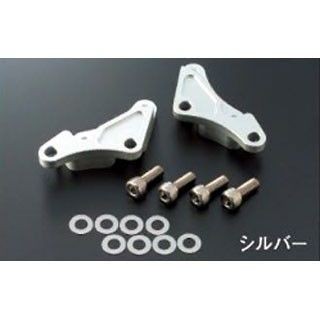 アクティブ フロントキャリパーサポート（brembo 65mmピッチ/スタンダード） カラー シルバー ACTIVE バイクの通販は