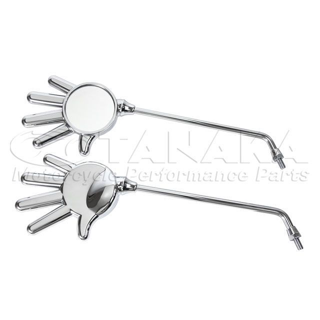 田中商会 汎用 じゃんけんミラー パー メッキ Sea Tac バイクの通販は