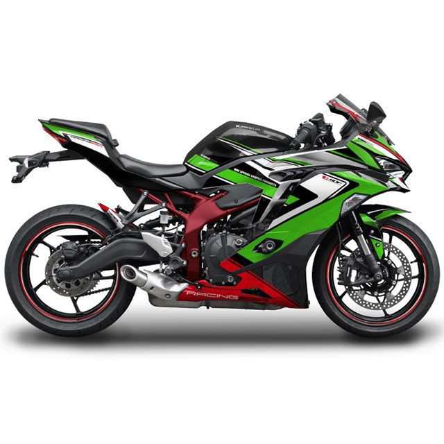 【メーカー直送】エムディーエフ ZX-25R ZX-25R グラフィックキット アタッカーモデル ライムグリーンタイプ タイプ コンプリートセット 