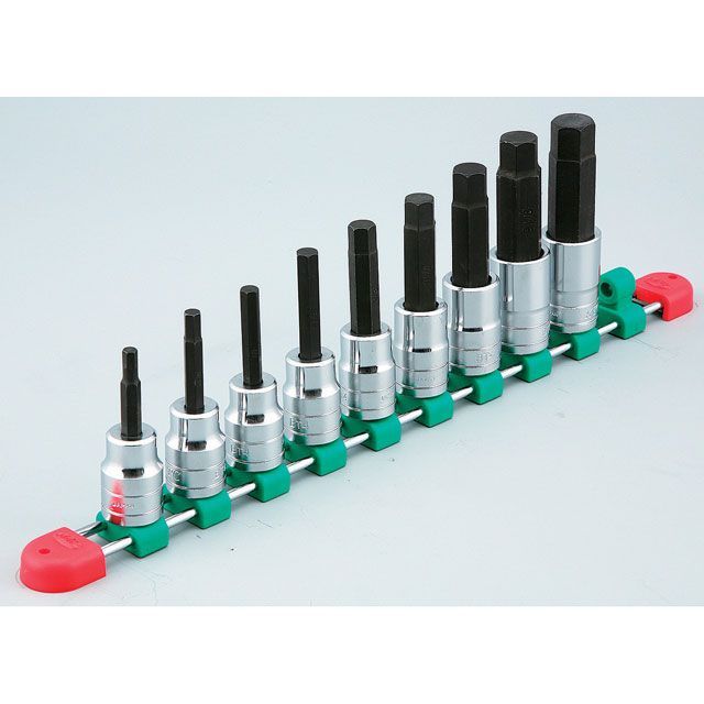 ケイティーシー TBT409BH（12.7SQ） ヘキサゴンビットソケットセット（9コ KTC