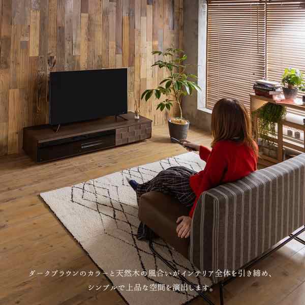 テレビ台 幅160cm LOW BOARD 木製 完成品 テレビボード ローボード テレビラック TV台 TVボード TVラック AVボード AV台 AVラック テの通販は