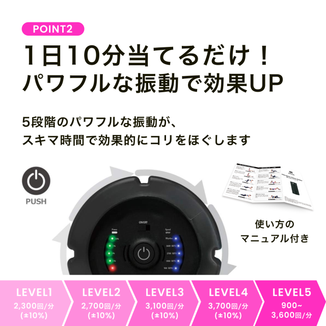 楽天1位】 stan フォームローラー 電動 スティック ストレッチ 振動