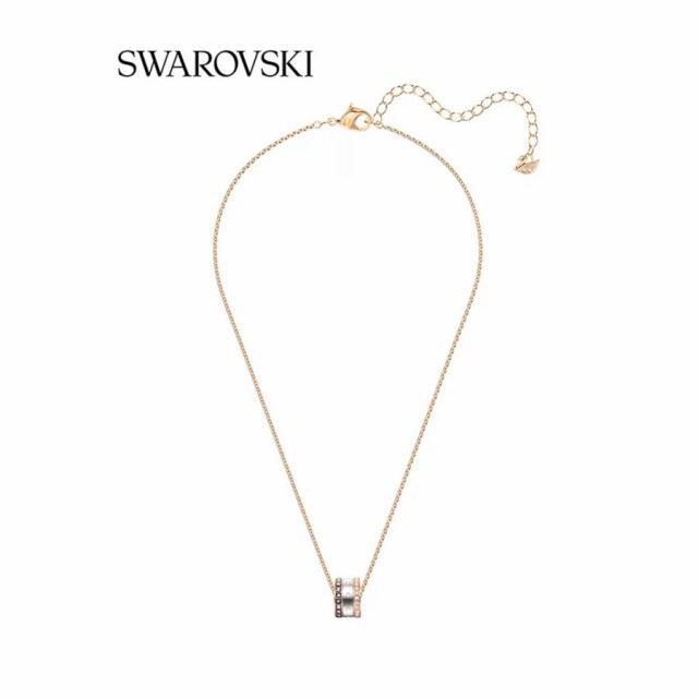 SWAROVSKI スワロフスキー ネックレス HINT ヒントローズゴールド