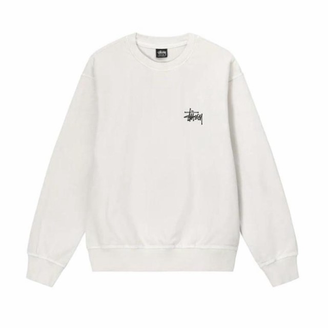 STUSSY ステューシー スウェット クルーネック 長袖 メンズ レディース プリント プルオーバー トップス 男女兼用