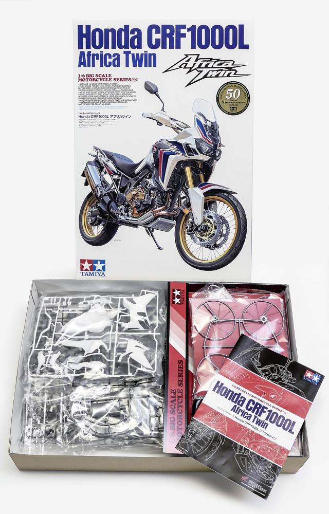 タミヤ 1/6 Honda CRF1000L アフリカツイン【16042】 プラモデル T