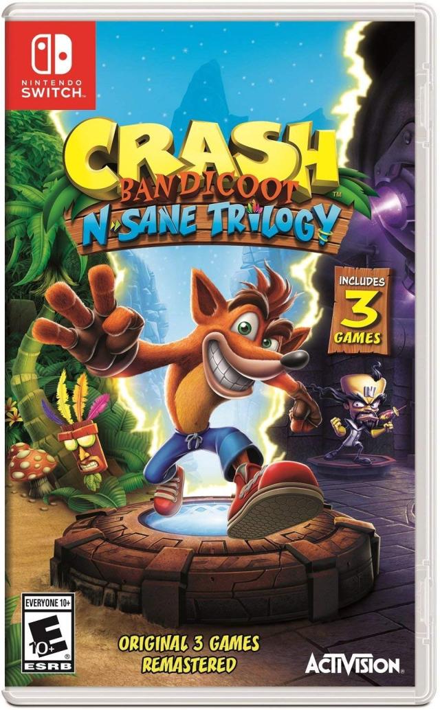 Crash Bandicoot N. Sane Trilogy (輸入版:北米) - Switch