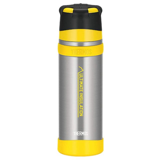 THERMOS サーモス 山専用 ステンレスボトル 750ml クリアステンレス + イエロー FFX-751