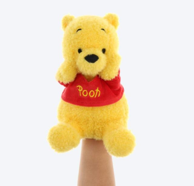 くまのプーさんぬいぐるみ　ハンドパペット プーさん ぬいぐるみ ハンドパペット 大 くまのプーさん pooh