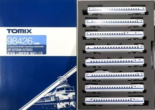 TOMIX Nゲージ JR N700系 N700S 東海道・山陽新幹線増結セットB 8両 98426 鉄道模型 電車 白