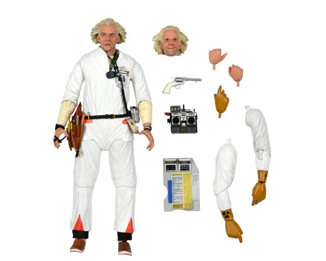 NECA バック・トゥ・ザ・フューチャー - アルティメット ドック ブラウン 1985-7インチスケール フィギュア