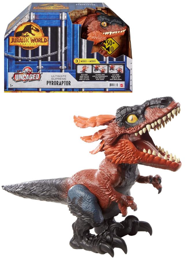 ジュラシックワールド JURASSIC WORLD   新たなる支配者 スーパーアクション!  ベビー・ピロラプトル GWD70