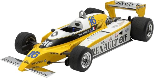 TAMIYA タミヤ 1/12 ルノー RE-20 ターボ エッチングパーツ付 プラモデル 12033