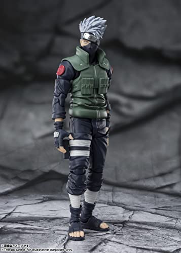 S.H.フィギュアーツ NARUTO -ナルト- 疾風伝 はたけカカシ -勇名轟く写輪眼の英雄- 約160mm ABS&PVC製 塗装済み可動フィギュ