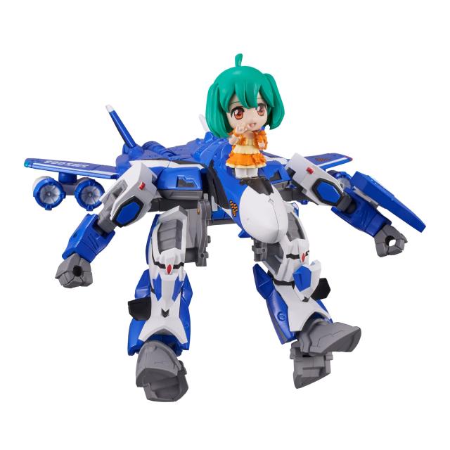 TAMASHII NATIONS マクロスF VF-25G TINY SESSION メサイアバルキリー (ミシェル機) with ランカ