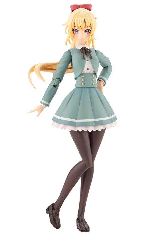 創彩少女庭園 佐伯 リツカ　聖アイリス女学園高等部・冬服　全高約157mm 1/10スケール プラモデル JK010