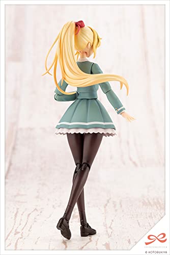 創彩少女庭園 佐伯 リツカ　聖アイリス女学園高等部・冬服　全高約157mm 1/10スケール プラモデル JK010_1