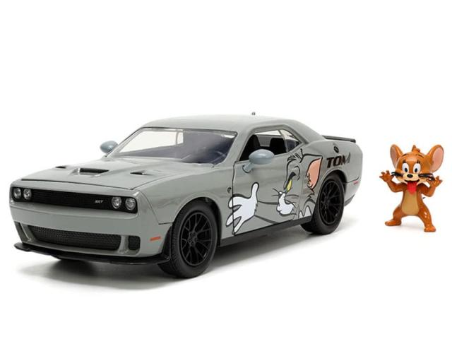Jada Toys トムとジェリー 1/24 2015 DODGE Challenger Hellcat TOM & JERRY ダイキャストカー