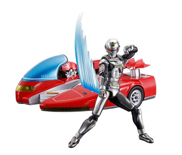 超合金 宇宙刑事ギャバン&サイバリアン ダイキャスト フィギュア