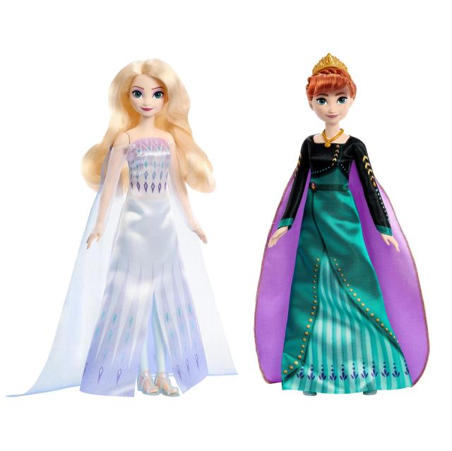 Disney アナと雪の女王 Frozen アナ エルサ (2体ドールセット)【公式通販】