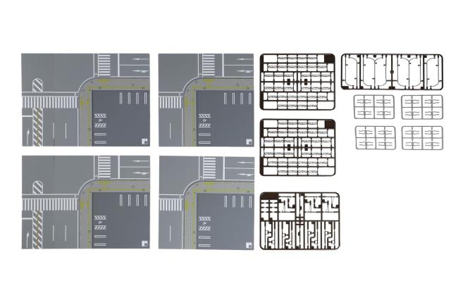 KATO Nゲージ ユニトラム 拡張セット 街角 40-823 鉄道模型用品_1