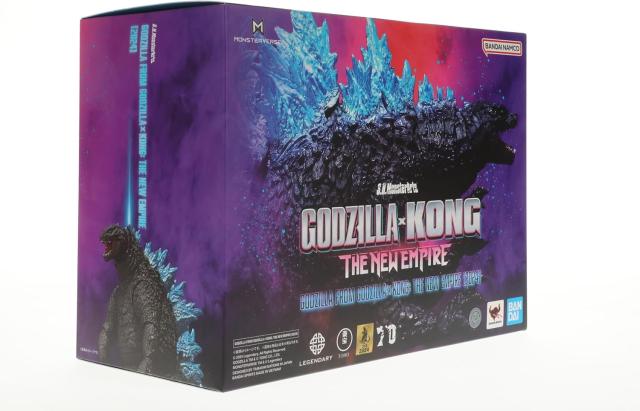 S.H.MonsterArts GODZILLA x KONG : THE NEW EMPIRE (2024) ゴジラ フィギュア