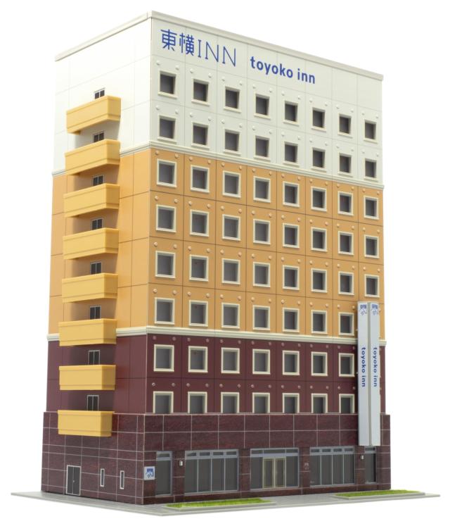 グリーンマックス Nゲージ 東横INN 新ロゴ・壁面ロゴタイプ 2715 ジオラマ用品