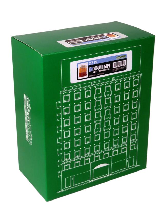 グリーンマックス Nゲージ 東横INN 新ロゴ・壁面ロゴタイプ 2715 ジオラマ用品_1