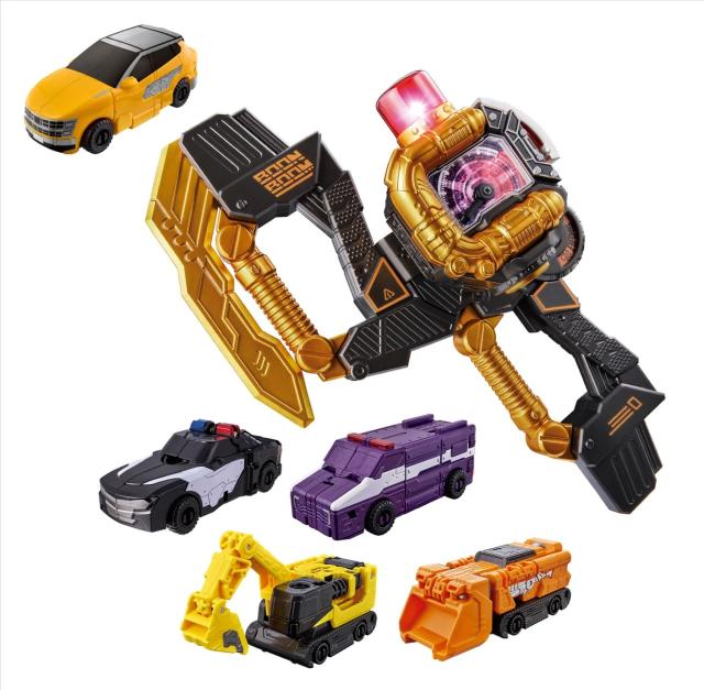 爆上戦隊ブンブンジャー ブンブラック&ブンオレンジ コンプリートセット ブンブンオフロードゴーストVer.付き