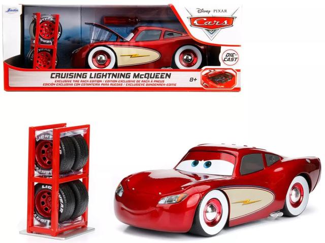 Cars Cruising Lightning McQueen  1/24 DIE-CAST