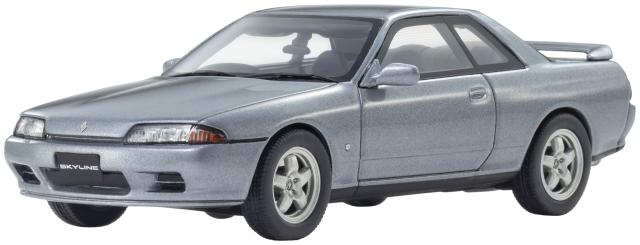 KYOSHO 1/43 日産 スカイライン (HCR32) GTS-t タイプM グレー 完成品