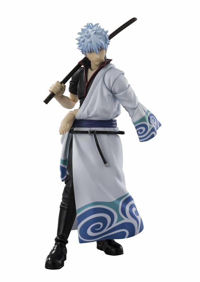 S.H.Figuarts 銀魂 坂田銀時 約145mm PVC&ABS製 塗装済み可動フィギュア