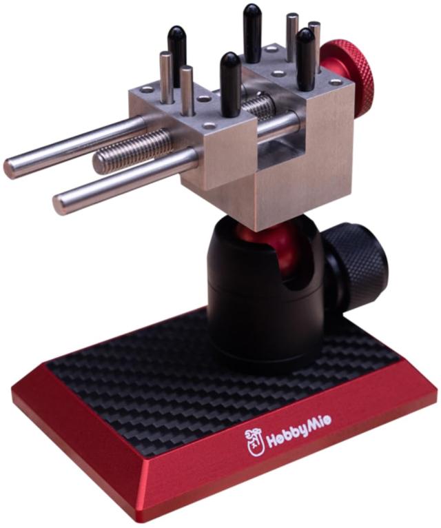 ミニ卓上バイス ホビー用 360° 自由雲台付き OMNI-DIRECTIONAL MINI VISE