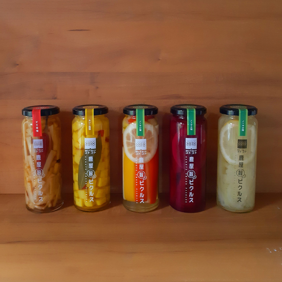 鹿屋旨か！ピクルス 大瓶5本セット ギフト 鹿児島 ご当地 グルメ ギフト プレゼント お取り寄せ 特産品 産地直送    の通販は