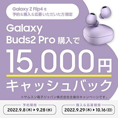 Galaxy Buds2 Pro|グラファイト|ワイヤレスイヤホン|Samsung純正 国内