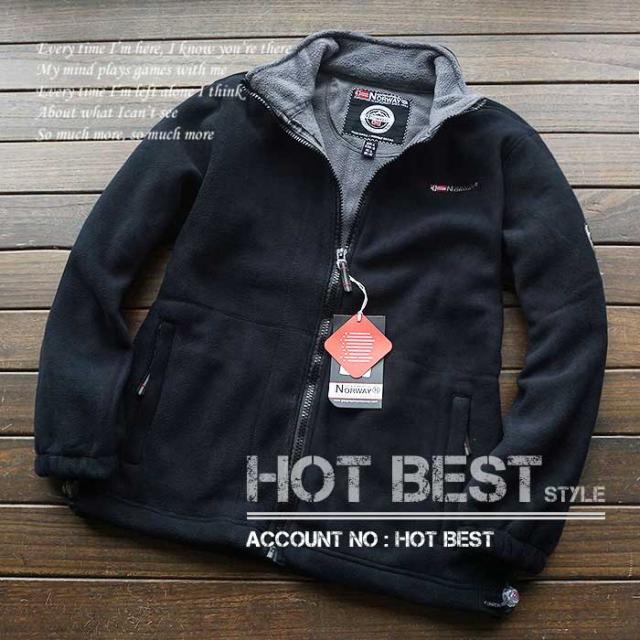 北欧発  NORWAY  裏ボア 大きめ 超豪華 デザイナーズ フリース　ジャケット ブルゾン アウター 春秋冬の通販は 6,900円