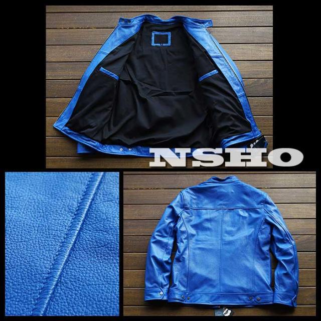 18万■最高峰 希少色 GABRIEL カウハイド シングル イタリアンレザー ライダースジャケット 牛革 18万□最高峰 希少色 GABRIEL カウハイド シングル イタリアンレザー