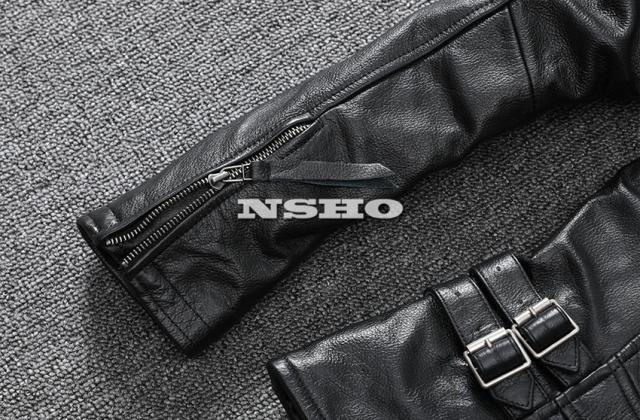 上質 革ジャン カウハイド メンズ レア色 スタンダードスタイル レザー