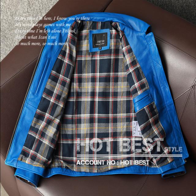 上質 メンズ レザー ジャケット カウハイド 牛革 レア色 復刻40年代