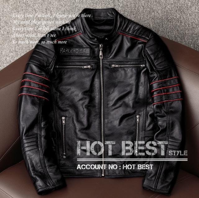 上質　メンズ　レザー　ジャケット 牛革 カウハイド　ミニマムスタイル シングルライダース 刺繍 スタンダードスタイル