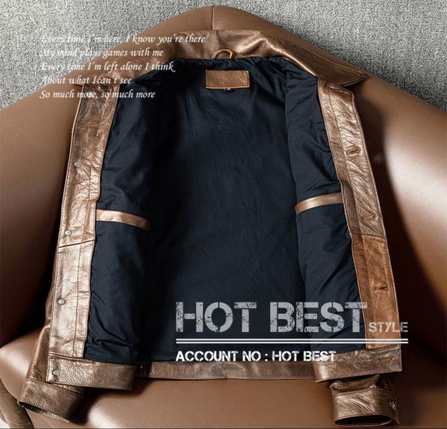 上質革ジャン メンズ　カウハイド セカンドタイプ Gジャン ライダース レザージャケット  507 2nd Type オイルレザー 牛革の通販は