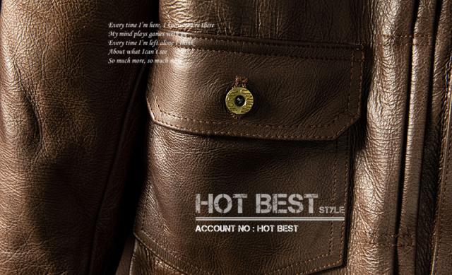 上質革ジャン メンズ　カウハイド セカンドタイプ Gジャン ライダース レザージャケット  507 2nd Type オイルレザー 牛革の通販は