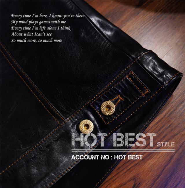 1.3mm ホースハイド メンズ セカンドタイプ Gジャン 革ジャン ライダース レザージャケット 507 2nd Type オイルレザー 馬革