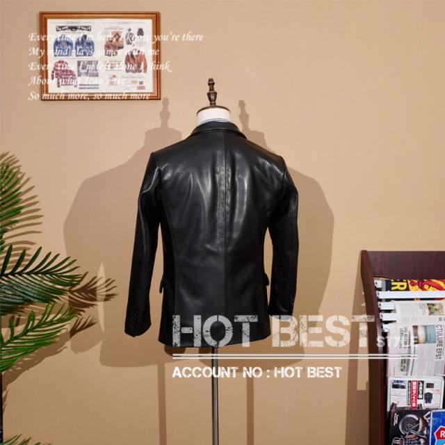 カウハイド ヴィンテージスタイル サックコート メンズ 革ジャン