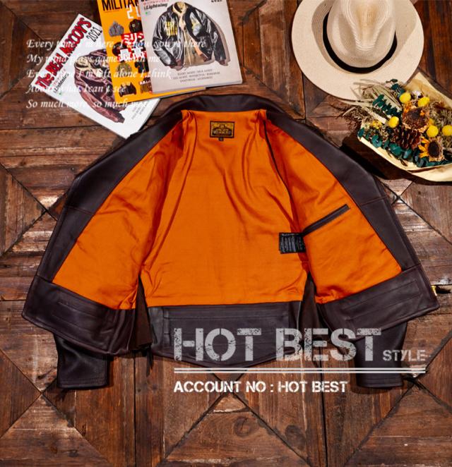 最高級 1.8mm カウハイド 復刻30年代スタイル メンズ 革ジャン シングルライダース レザージャケット 牛革