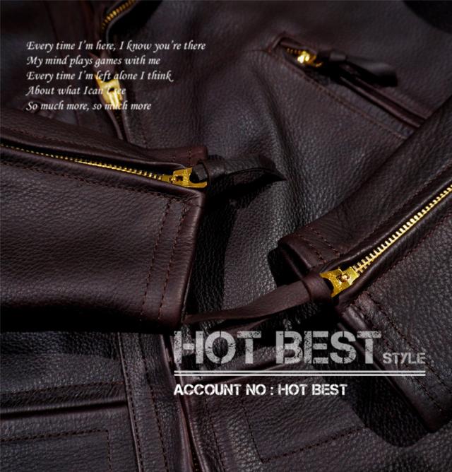 最高級 1.8mm カウハイド 復刻30年代スタイル メンズ 革ジャン シングルライダース レザージャケット 牛革